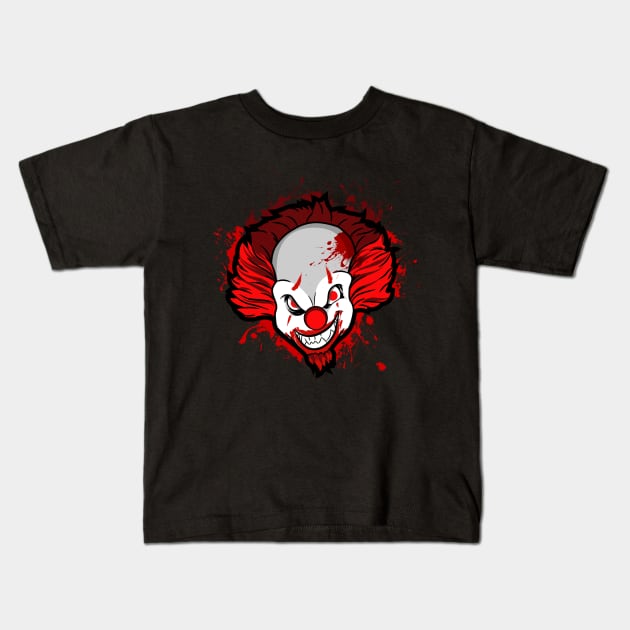 Killer Clown Kids T-Shirt by weckywerks